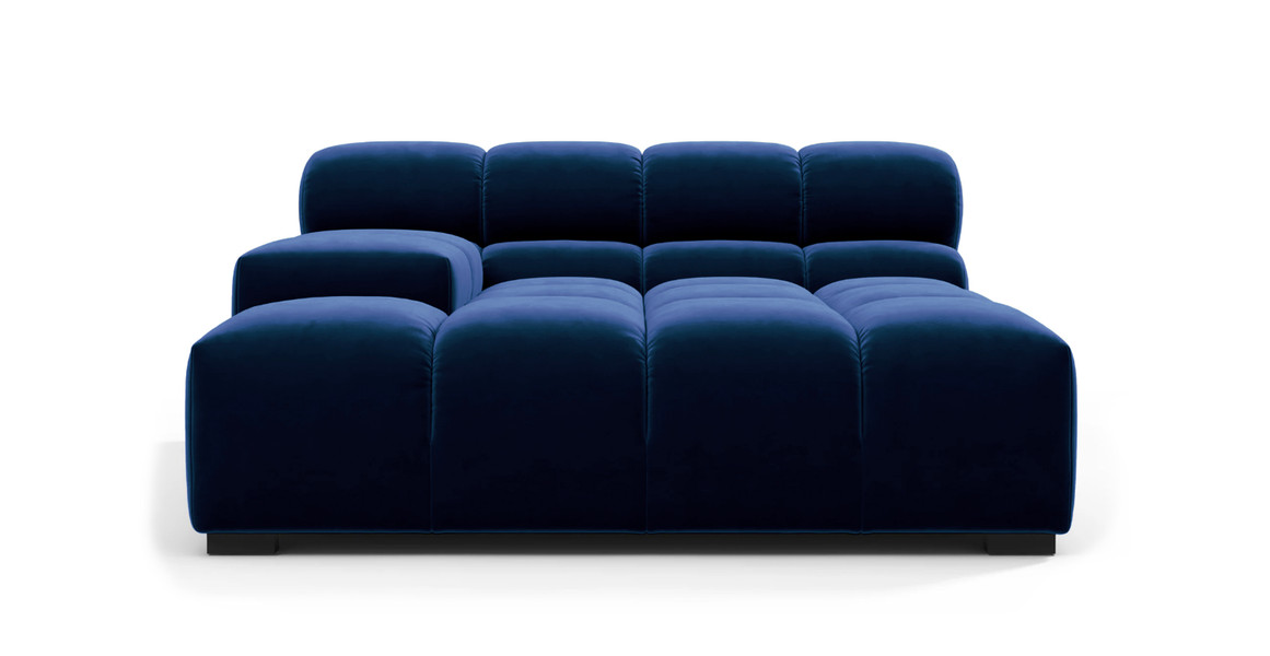 Tufted Sectional Sofa - Deep Large Left Arm