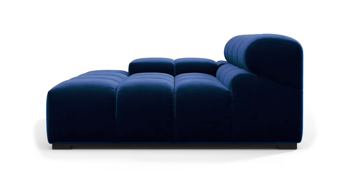 Tufted Sectional Sofa - Deep Large Left Arm