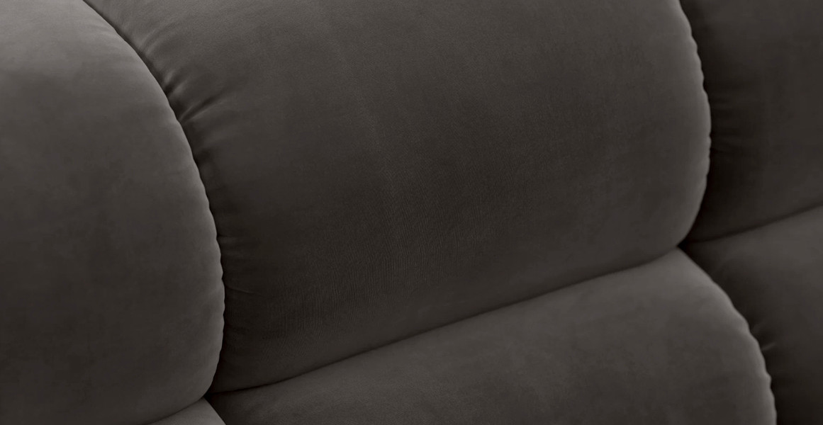 Tufted Sectional Sofa - Deep Large Left Arm