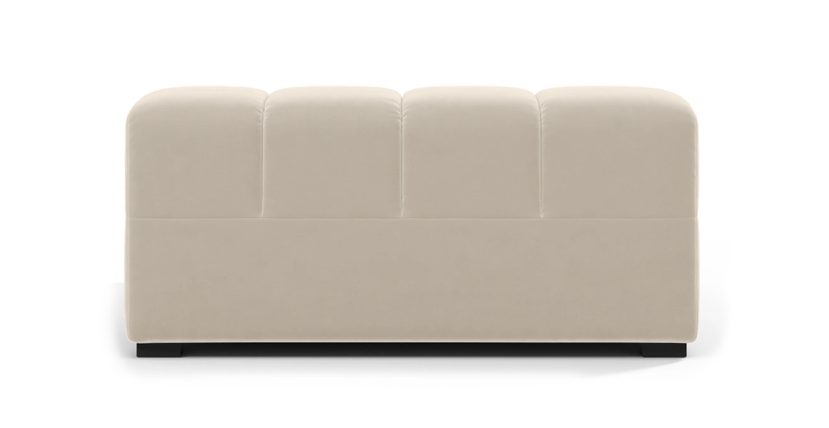 Tufted Sectional Sofa - Deep Large Left Arm