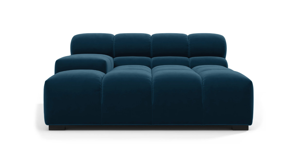 Tufted Sectional Sofa - Deep Large Left Arm