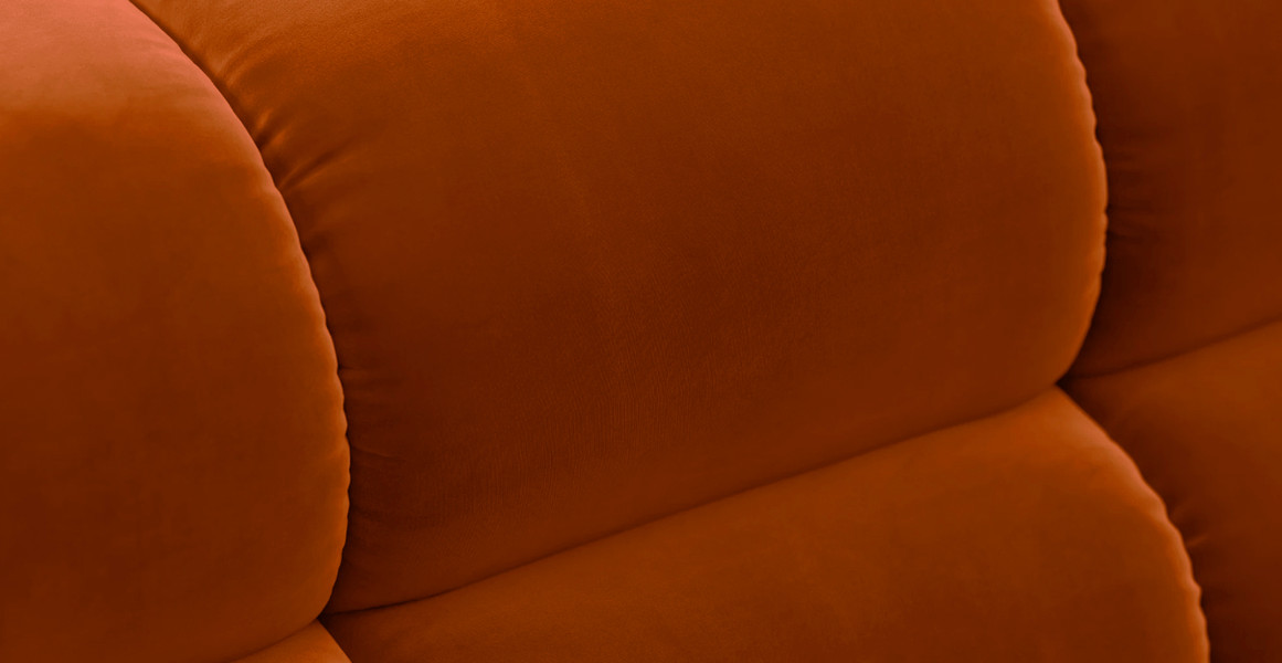 Tufted Sectional Sofa - Deep Large Left Arm