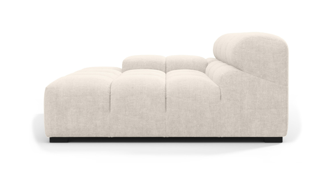 Tufted Sectional Sofa - Deep Large Left Arm