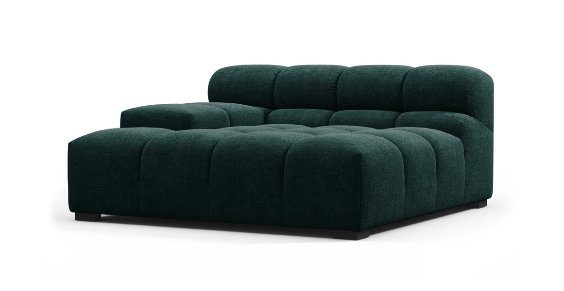 Tufted Sectional Sofa - Deep Large Left Arm