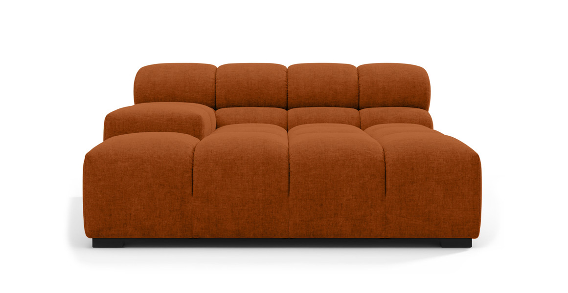 Tufted Sectional Sofa - Deep Large Left Arm