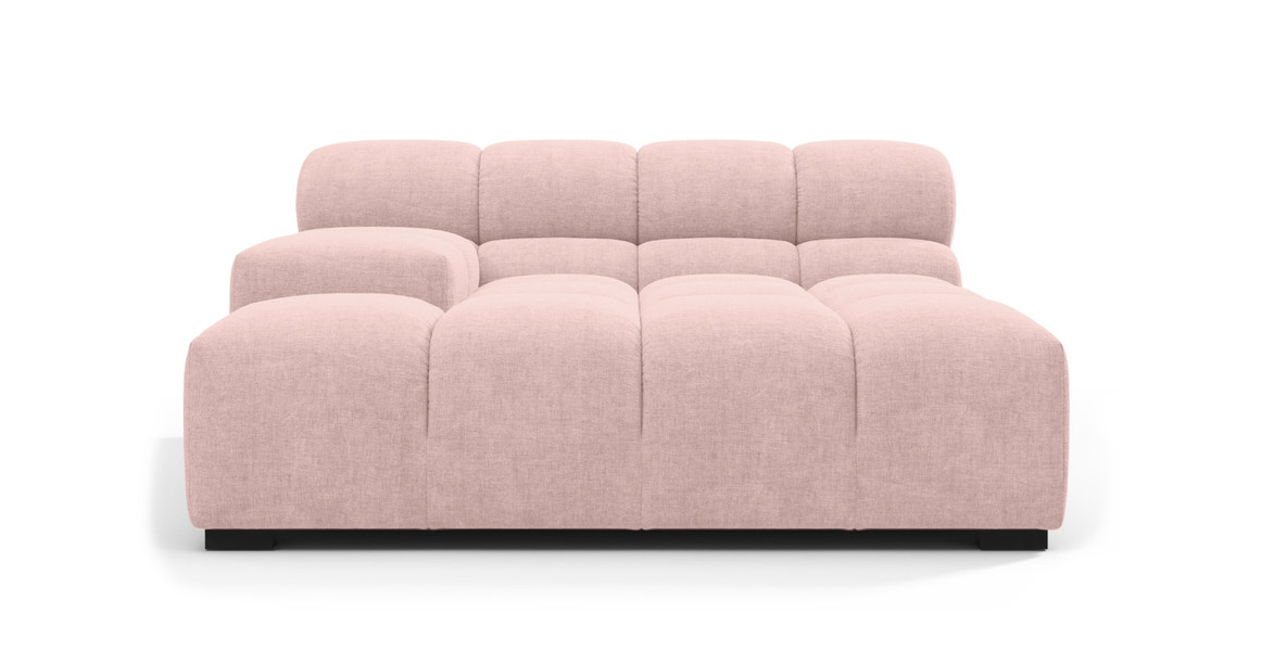 Tufted Sectional Sofa - Deep Large Left Arm