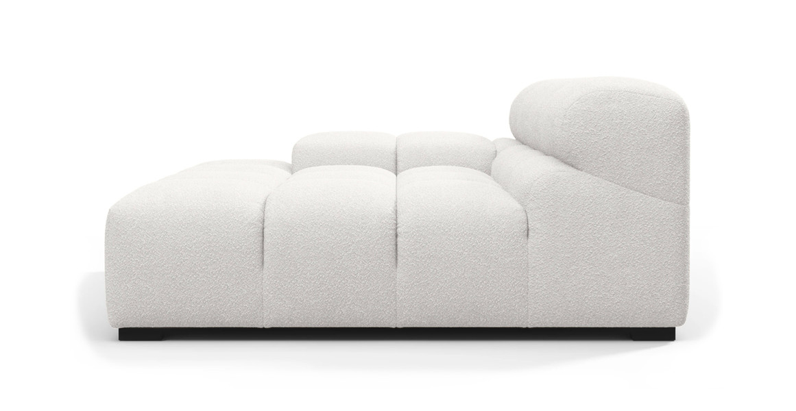 Tufted Sectional Sofa - Deep Large Left Arm