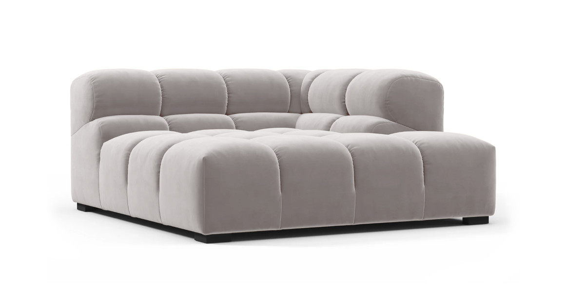 Tufted Sectional Sofa - Deep Large Right Corner