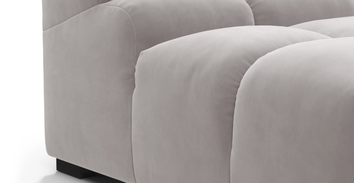 Tufted Sectional Sofa - Deep Large Right Corner