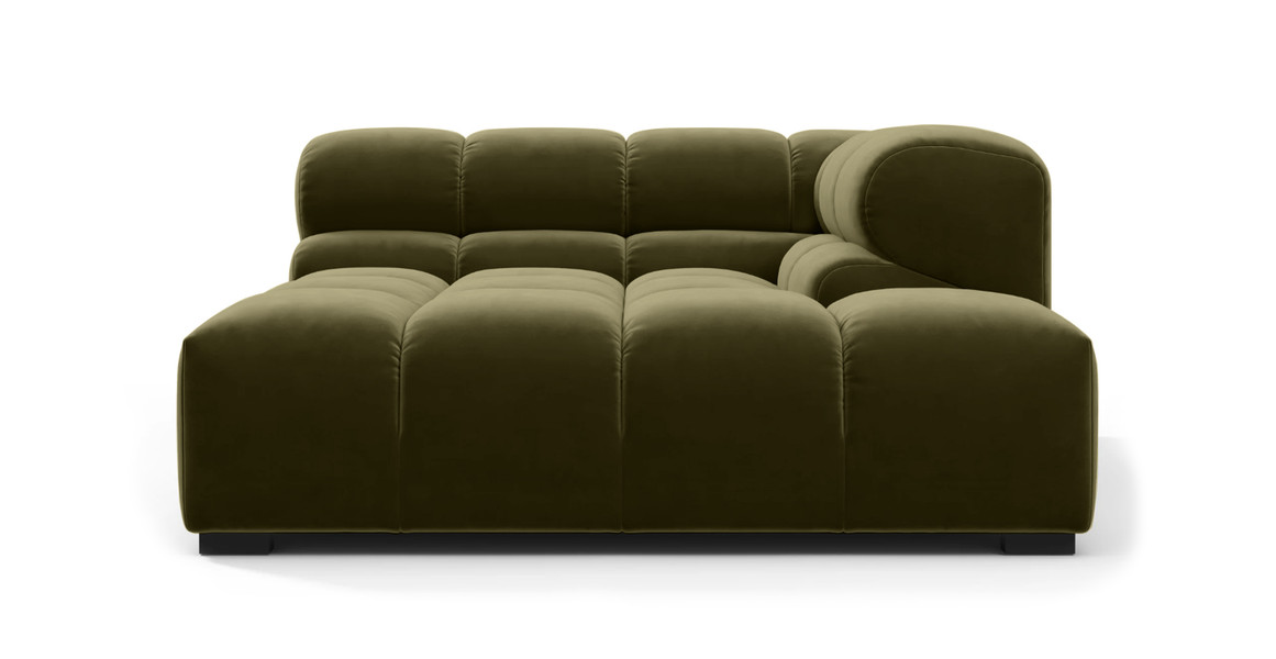 Tufted Sectional Sofa - Deep Large Right Corner