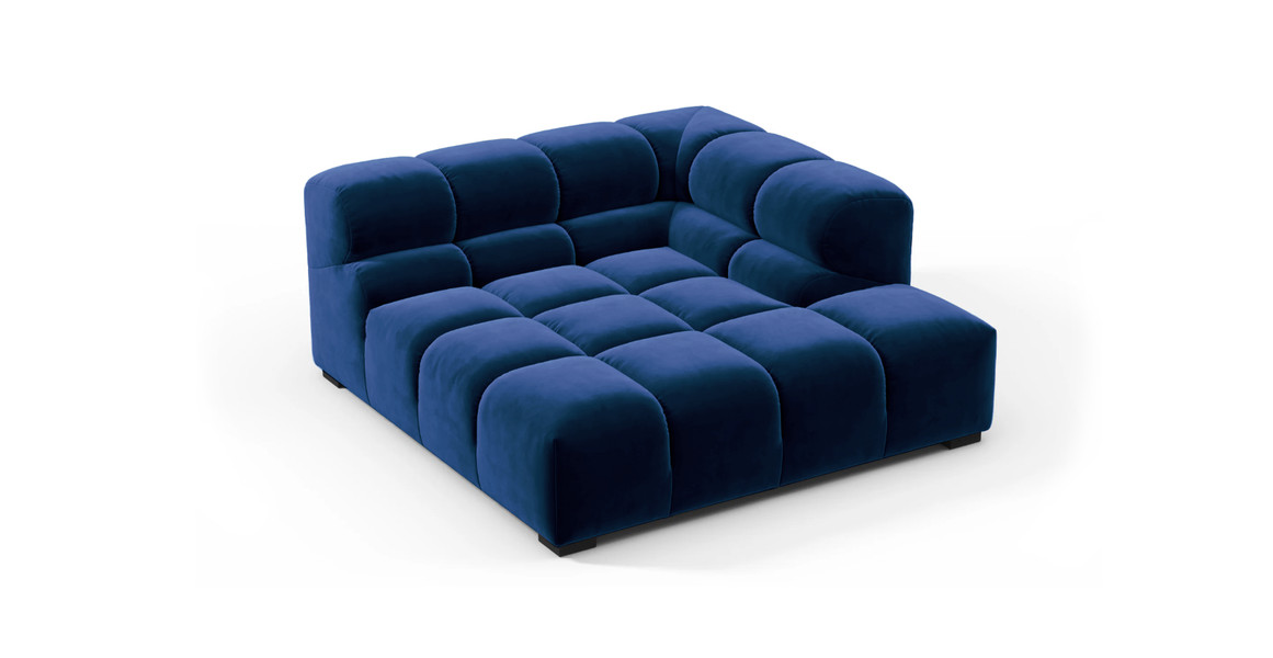 Tufted Sectional Sofa - Deep Large Right Corner
