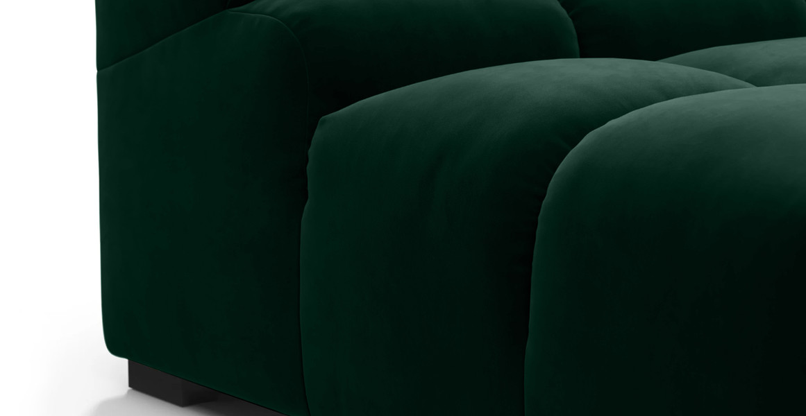 Tufted Sectional Sofa - Deep Large Right Corner