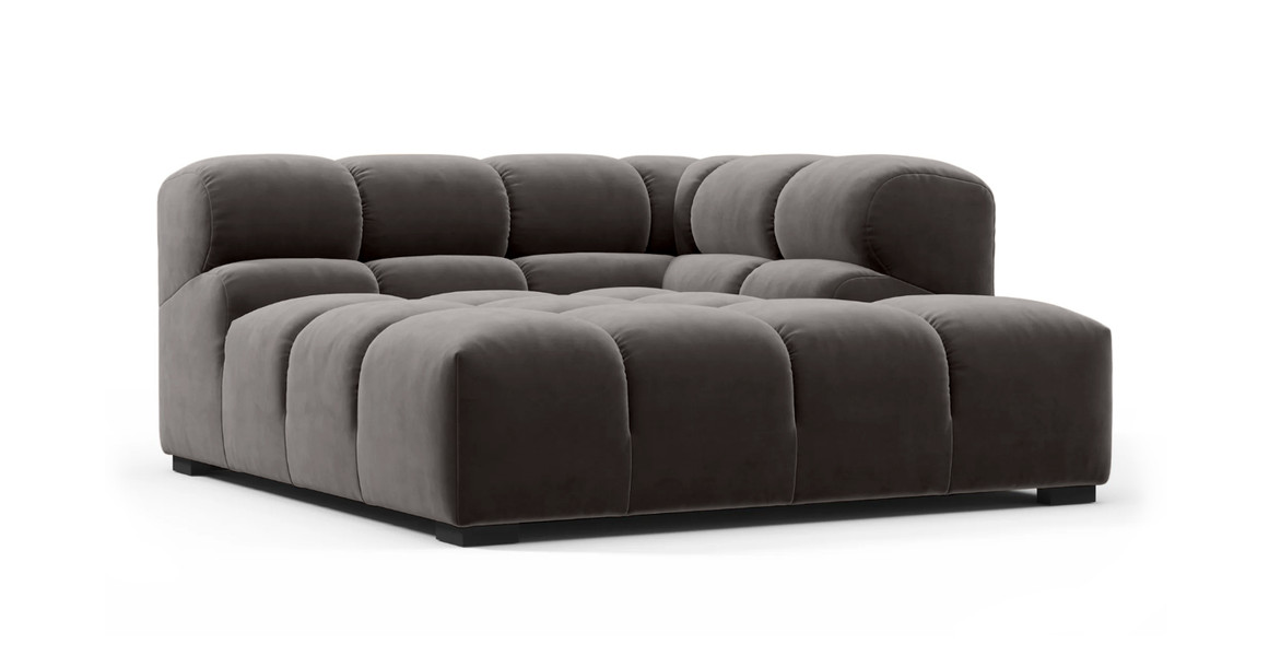 Tufted Sectional Sofa - Deep Large Right Corner
