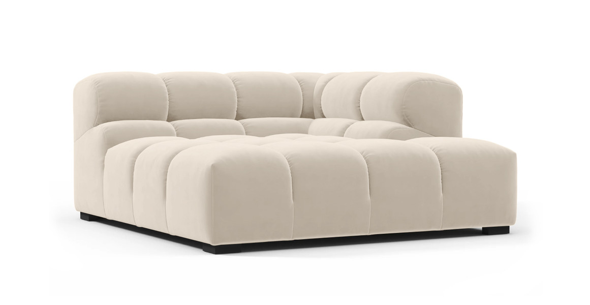 Tufted Sectional Sofa - Deep Large Right Corner