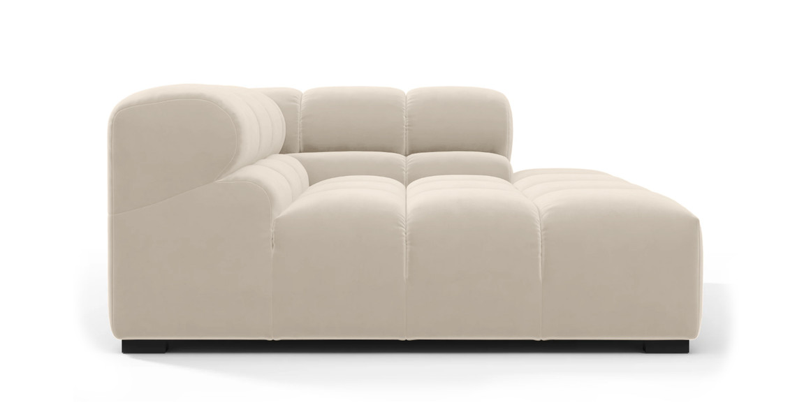 Tufted Sectional Sofa - Deep Large Right Corner