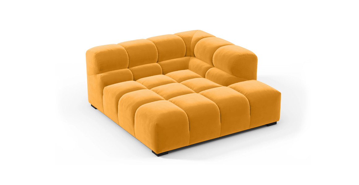 Tufted Sectional Sofa - Deep Large Right Corner