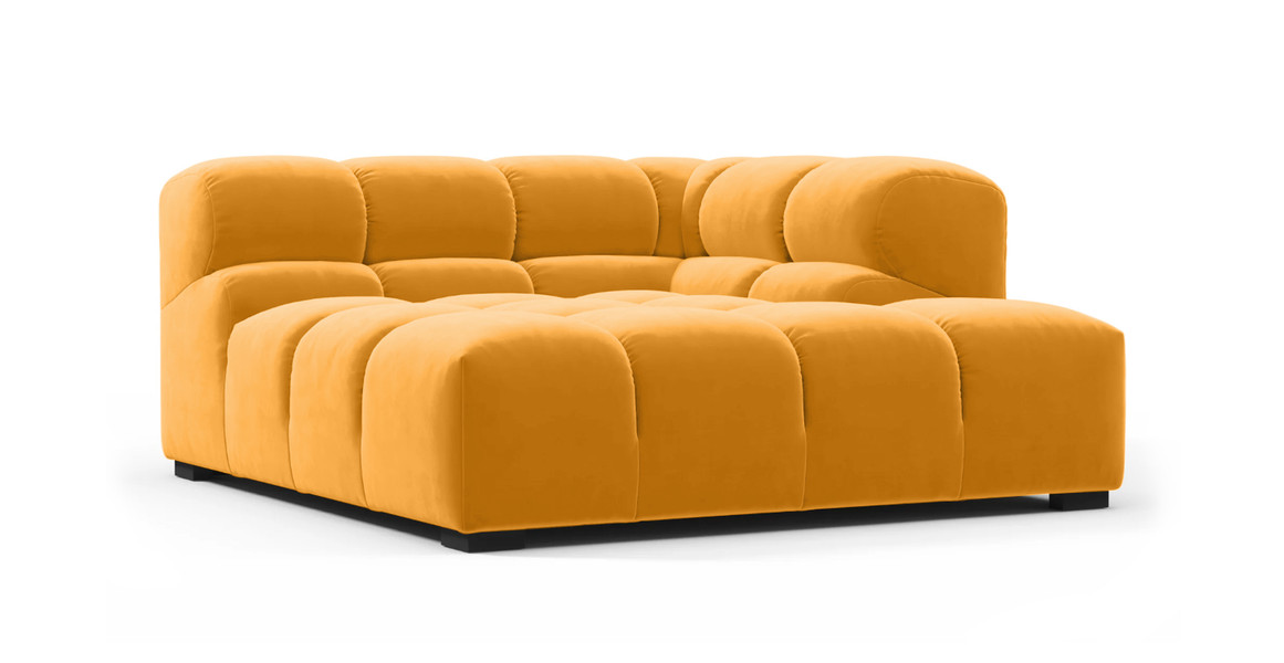 Tufted Sectional Sofa - Deep Large Right Corner