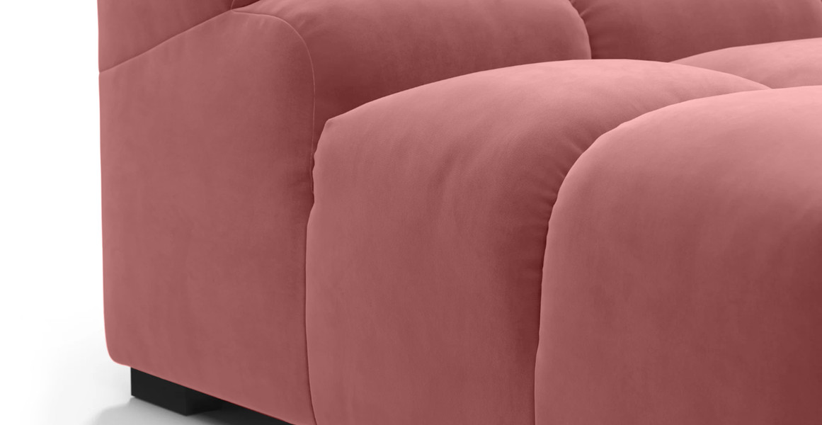 Tufted Sectional Sofa - Deep Large Right Corner