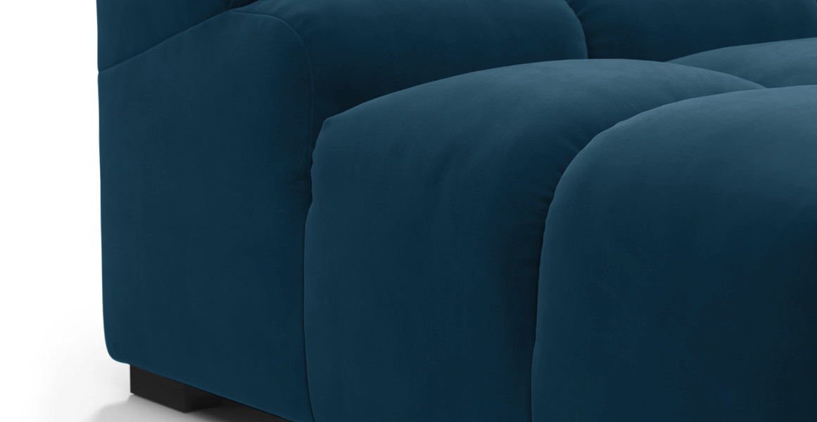 Tufted Sectional Sofa - Deep Large Right Corner