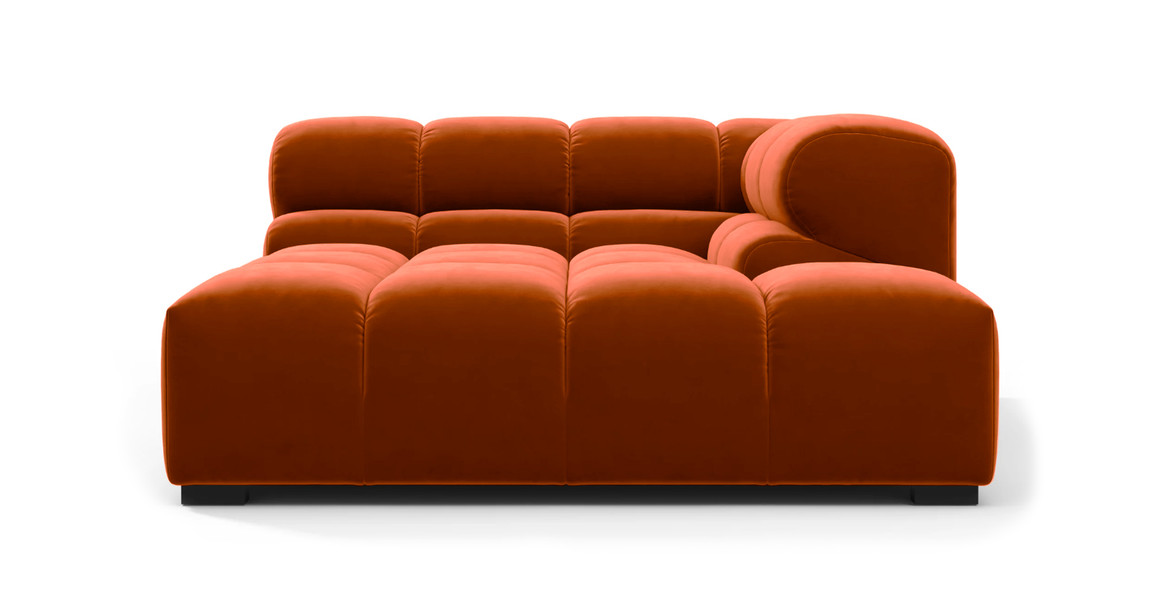 Tufted Sectional Sofa - Deep Large Right Corner
