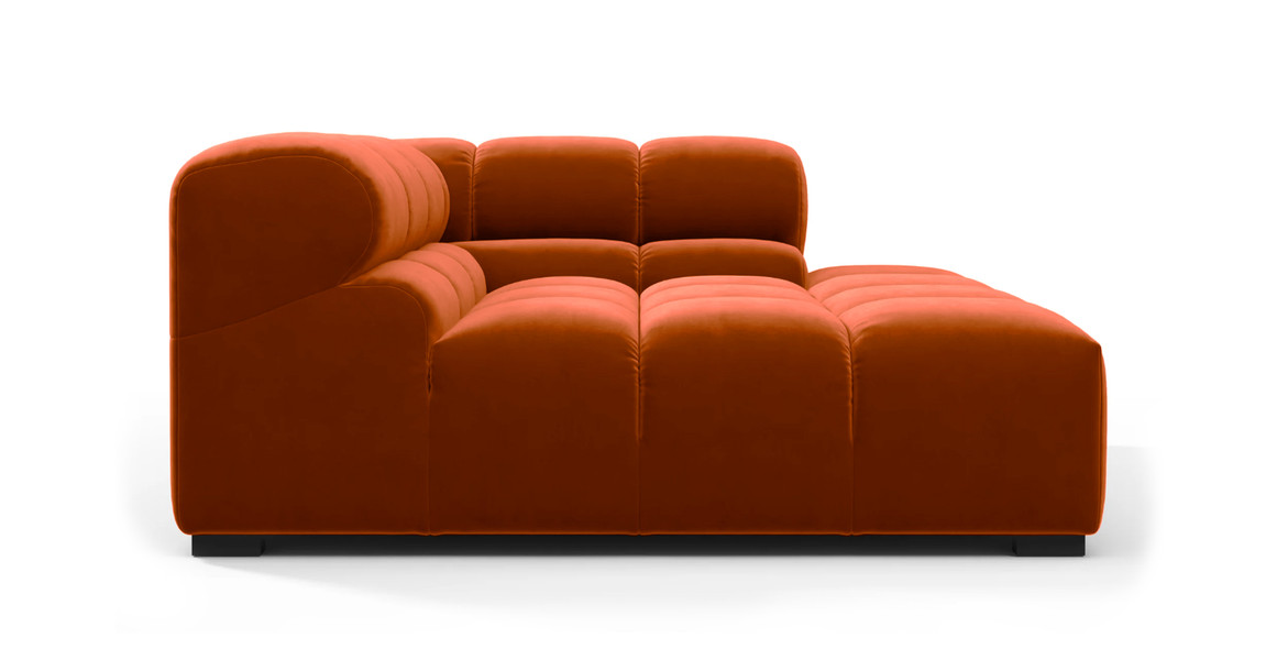 Tufted Sectional Sofa - Deep Large Right Corner