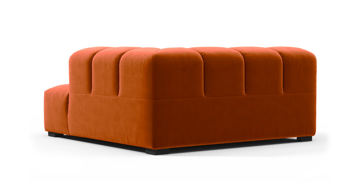Tufted Sectional Sofa - Deep Large Right Corner