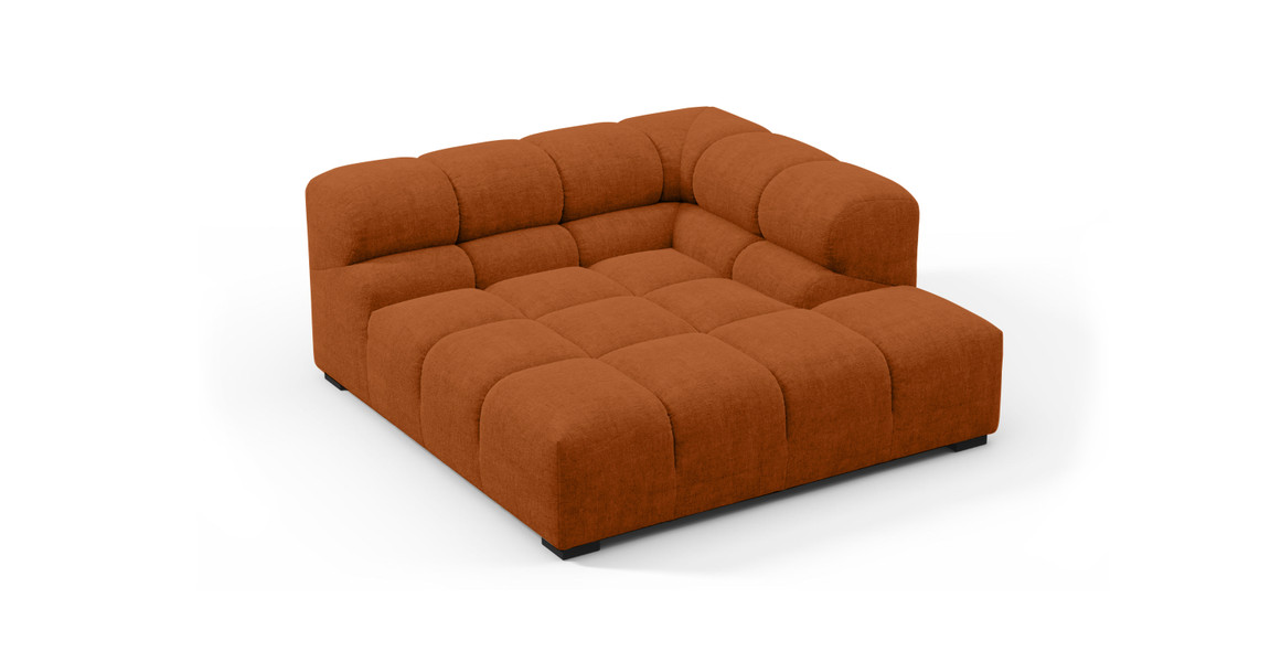 Tufted Sectional Sofa - Deep Large Right Corner