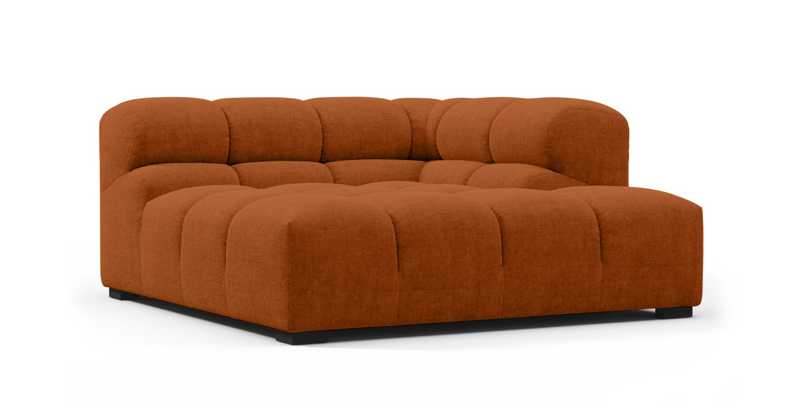 Tufted Sectional Sofa - Deep Large Right Corner