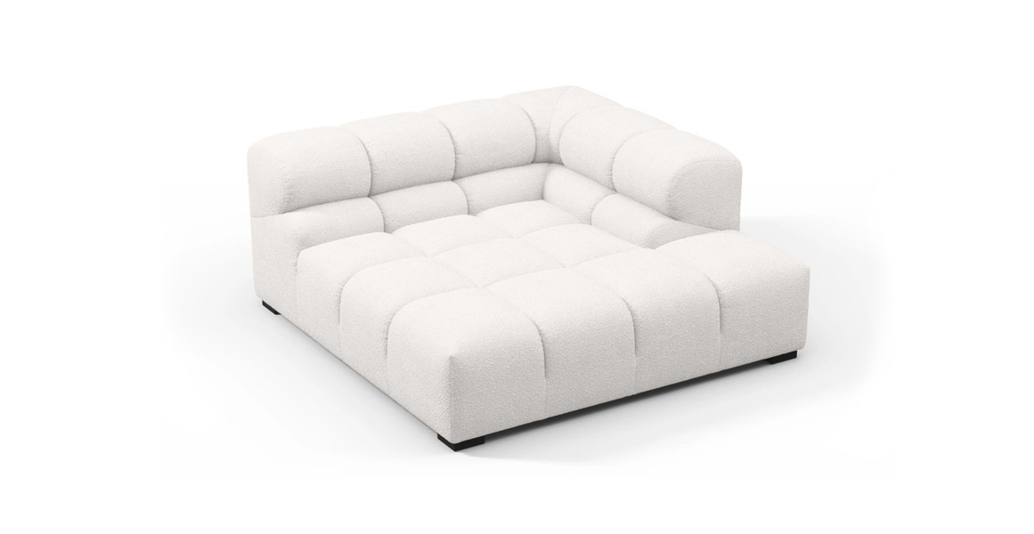 Tufted Sectional Sofa - Deep Large Right Corner