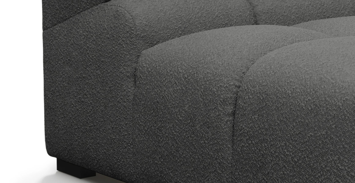 Tufted Sectional Sofa - Deep Large Right Corner