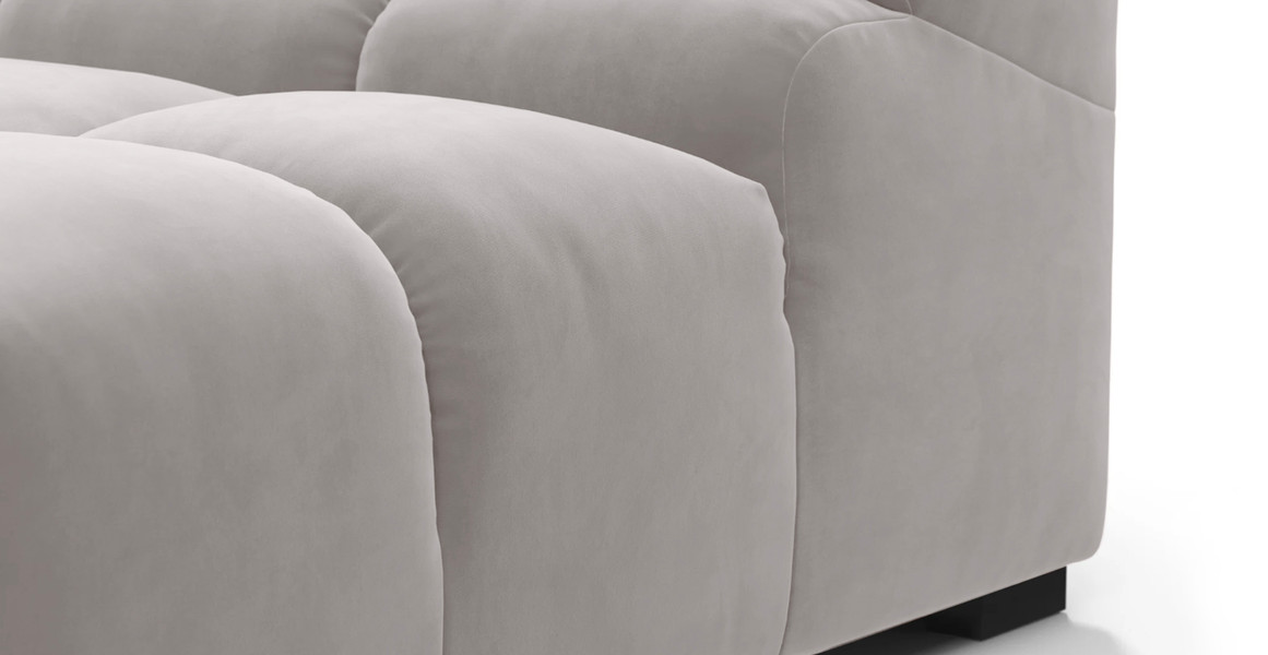Tufted Sectional Sofa - Deep Large Left Corner
