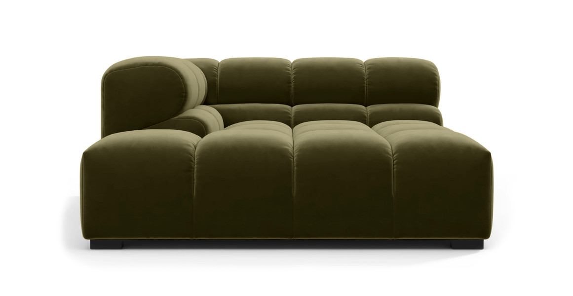 Tufted Sectional Sofa - Deep Large Left Corner