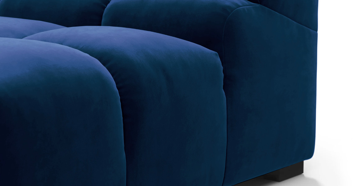 Tufted Sectional Sofa - Deep Large Left Corner