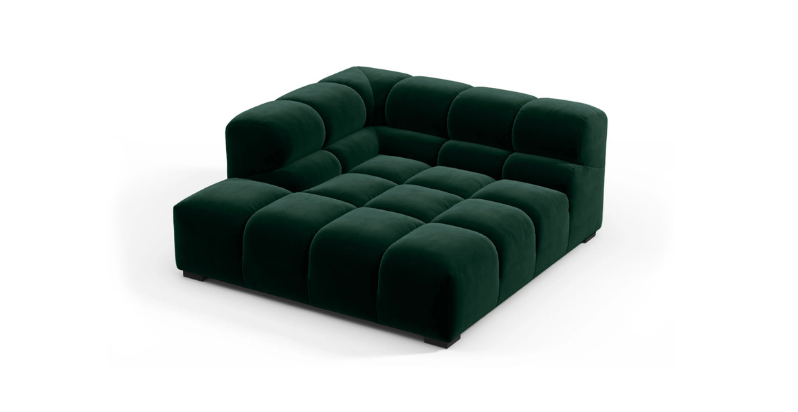 Tufted Sectional Sofa - Deep Large Left Corner