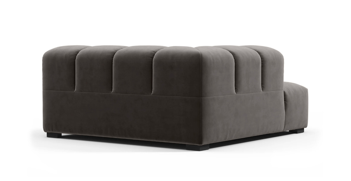 Tufted Sectional Sofa - Deep Large Left Corner
