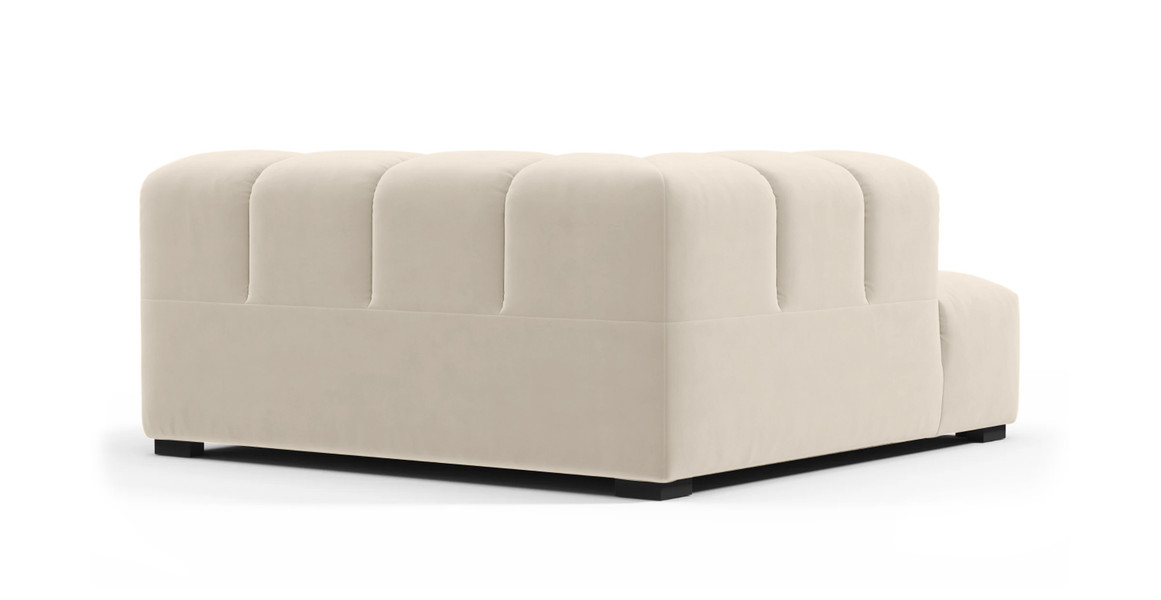Tufted Sectional Sofa - Deep Large Left Corner