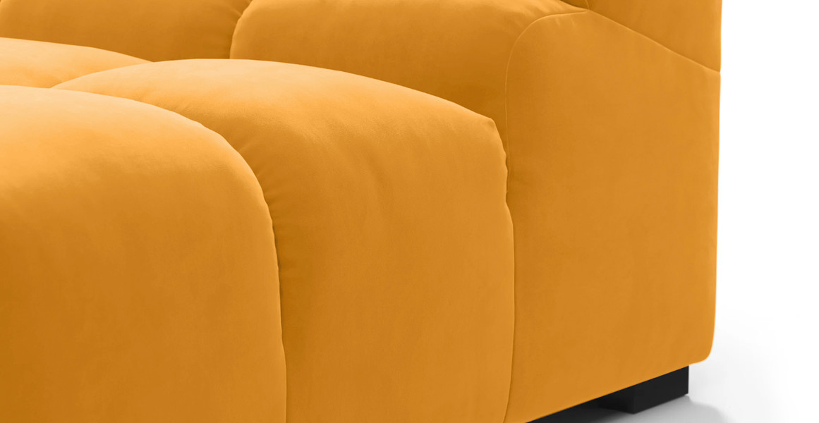 Tufted Sectional Sofa - Deep Large Left Corner