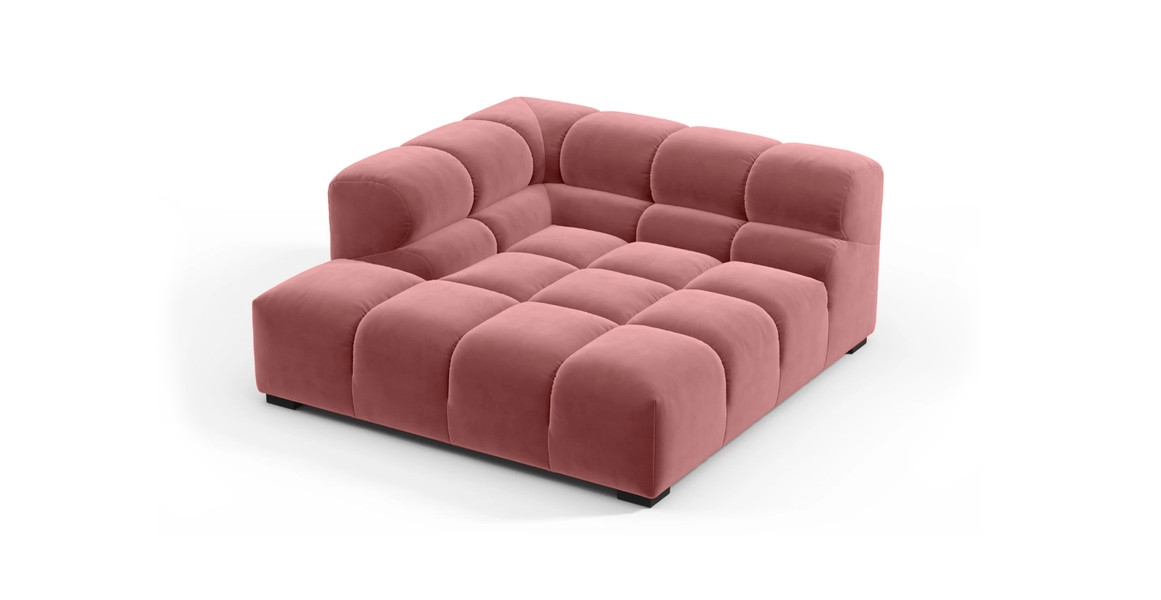 Tufted Sectional Sofa - Deep Large Left Corner