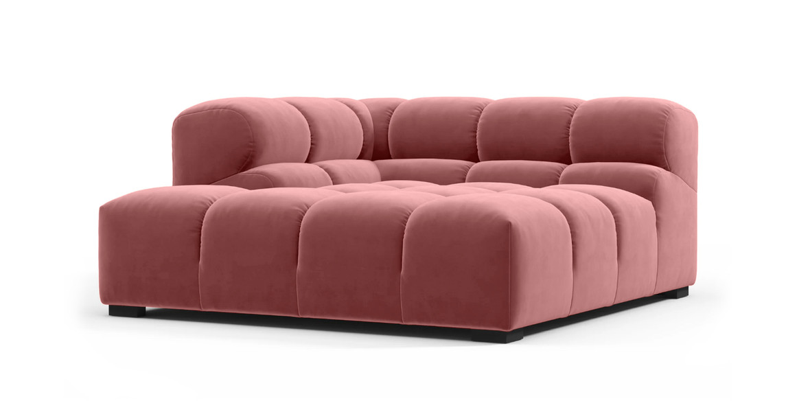 Tufted Sectional Sofa - Deep Large Left Corner