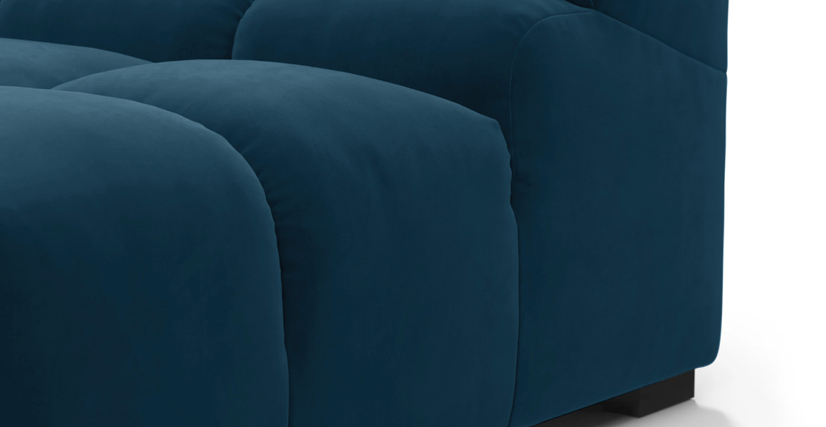Tufted Sectional Sofa - Deep Large Left Corner