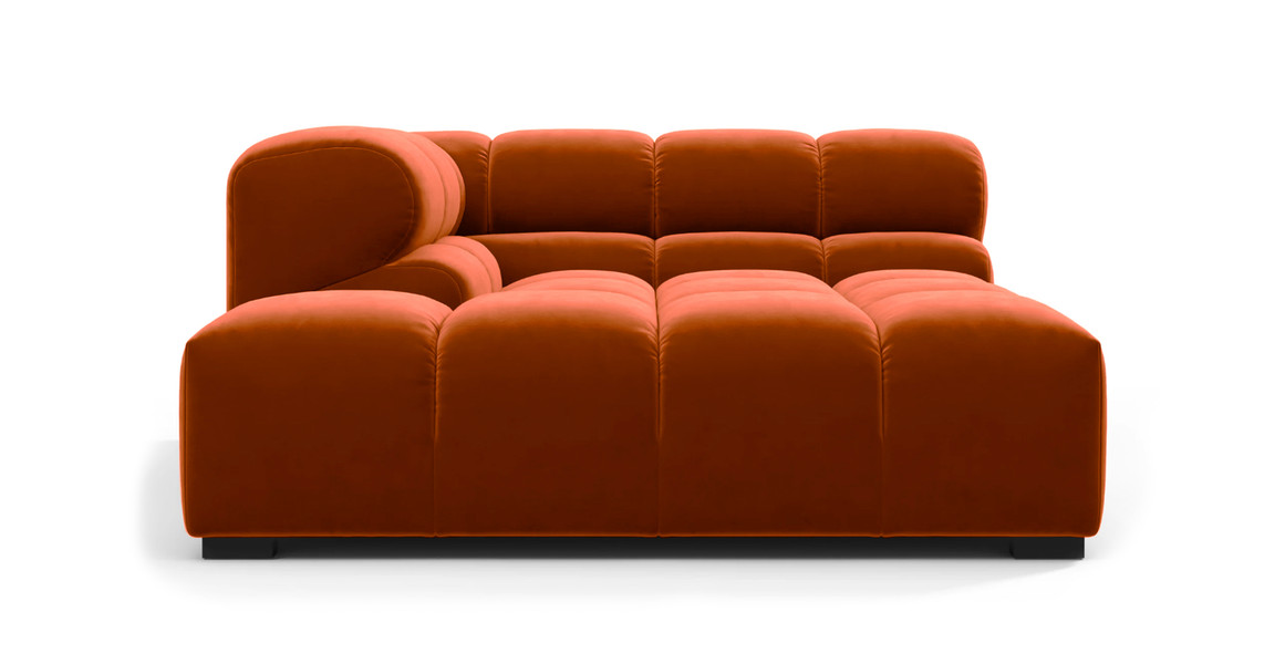 Tufted Sectional Sofa - Deep Large Left Corner
