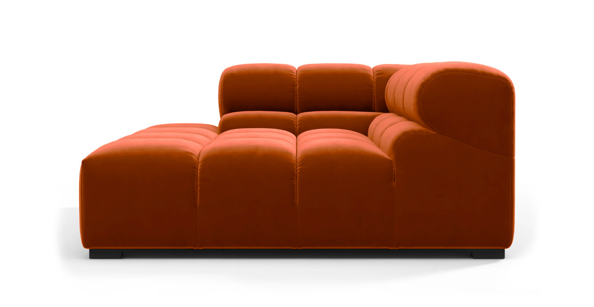 Tufted Sectional Sofa - Deep Large Left Corner