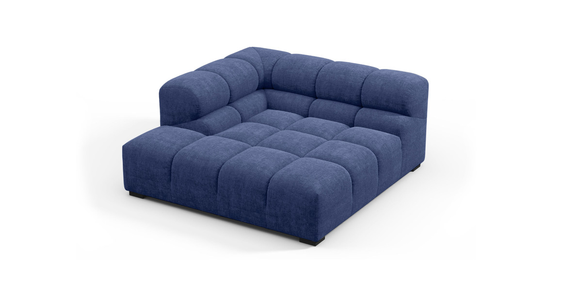 Tufted Sectional Sofa - Deep Large Left Corner