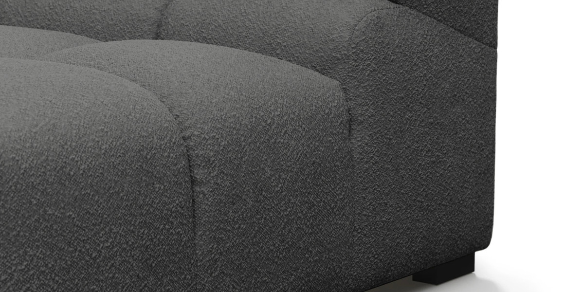 Tufted Sectional Sofa - Deep Large Left Corner