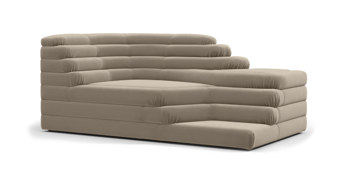 Terrazza Left Module Outdoor Sunbrella Sofa