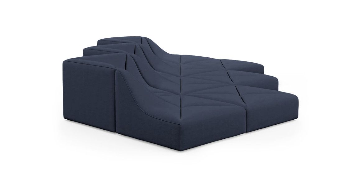 Dune Outdoor Sunbrella Sofa - Configuration A