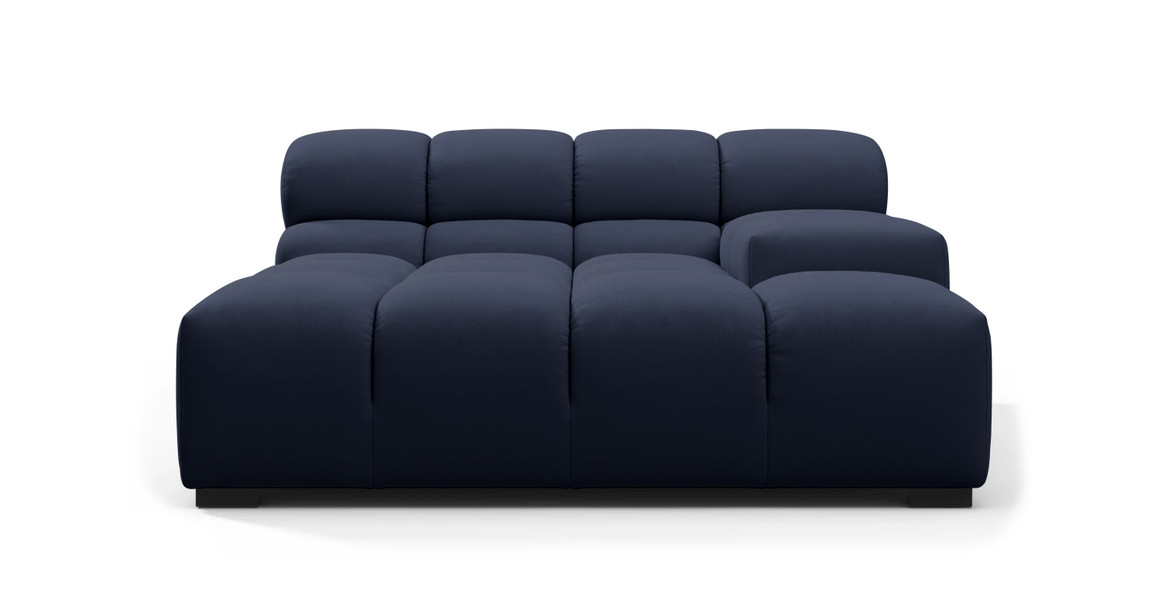 Tufted Outdoor Sunbrella Sofa Module - Deep Large Right Arm