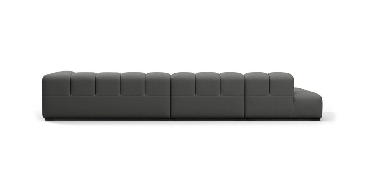 Tufted Outdoor Sunbrella Sectional Sofa - Large Left Chaise