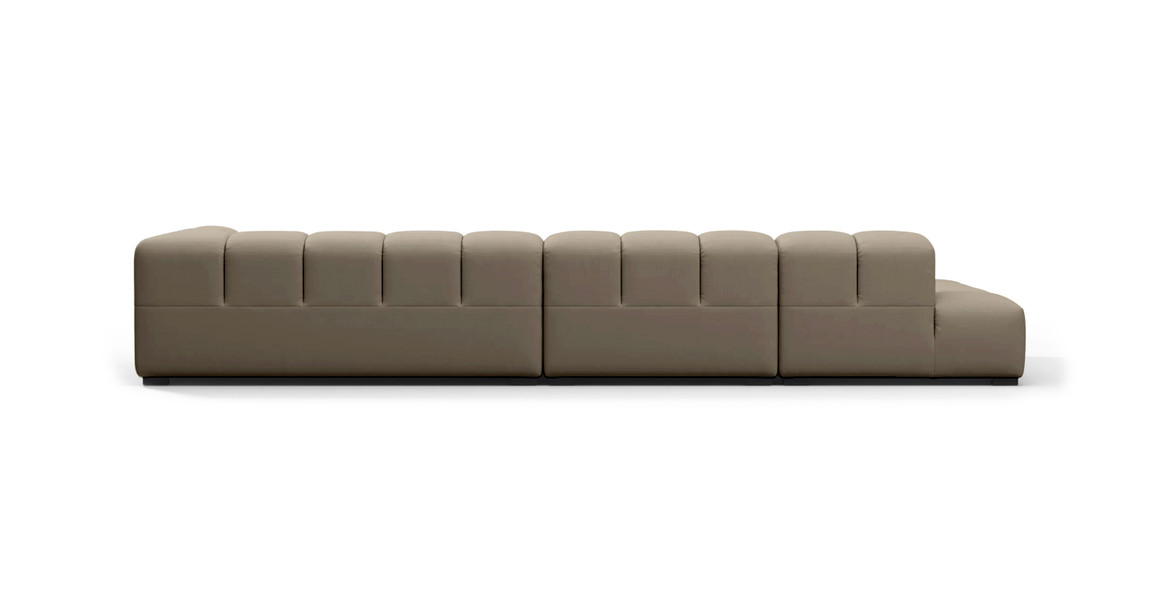 Tufted Outdoor Sunbrella Sectional Sofa - Large Left Chaise