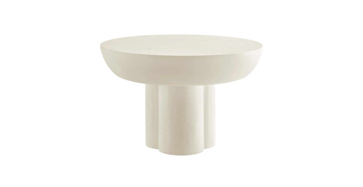 Doyers Round Concrete Coffee Table